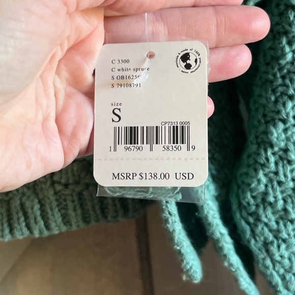 NWT Free People Changing Tides Sweater - Picture 4 of 7